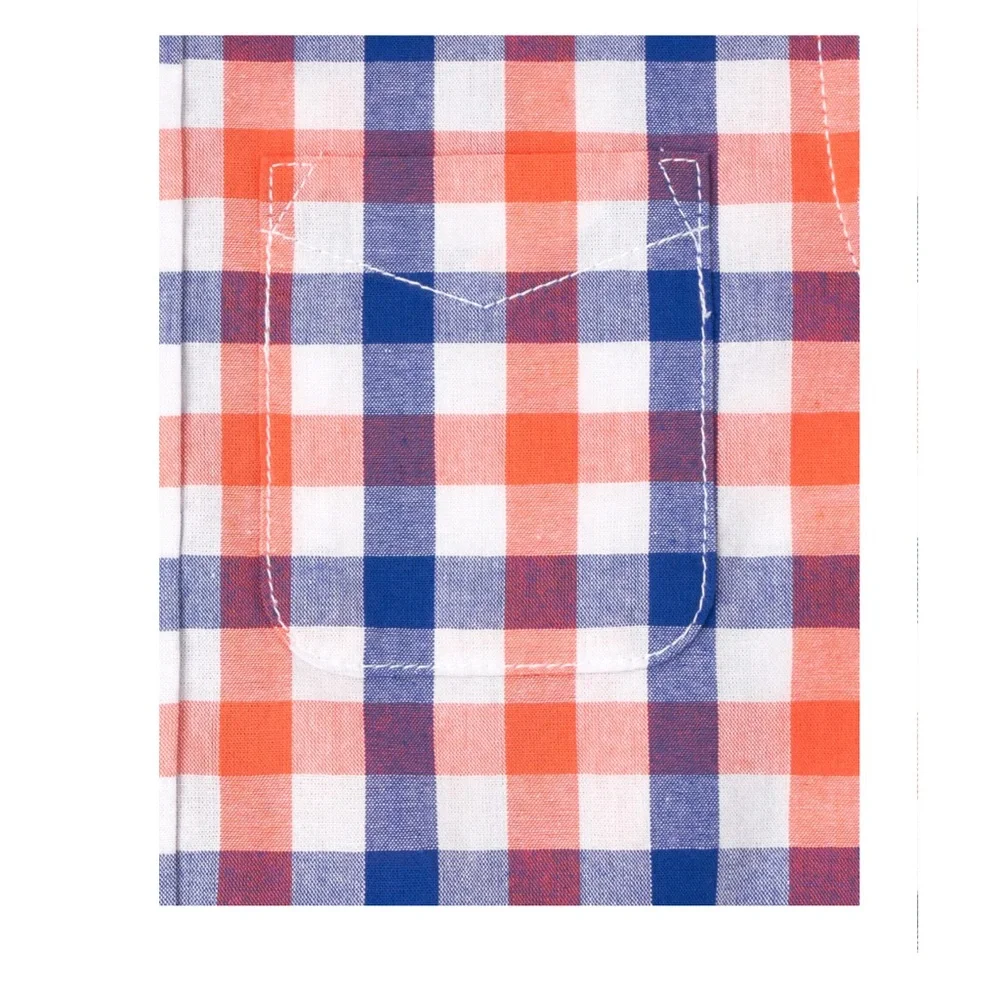 The children’s Place Red and Blue Plaid Button Down Shirt new